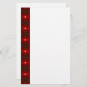 Christmas Art Deco in Retro style Briefpapier (Voorkant / Achterkant)