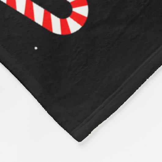 Christmas Astronaut Ever Santa Hat Snowflakes Cand Fleece Deken (Hoek)