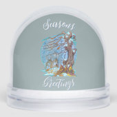 Christmas at Elf Hall  Sneeuwbol (Voorkant)