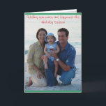 Christmas at the Beach Feestdagen Kaart<br><div class="desc"></div>