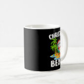 Christmas At The Beach Summer Santa Christmas In J Koffiemok (Voorkant rechts)