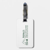 Christmas at the Cabin Group Matching Family Bagagelabel (Achterkant verticaal)