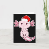 Christmas Axolotl  Kaart (Voorkant)