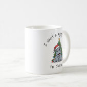 Christmas Baby Hippo Mug Koffiemok (Voorkant rechts)