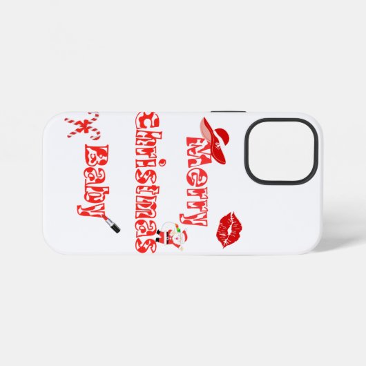 Christmas Baby iPhone Hoesje (Achterkant horizontaal)