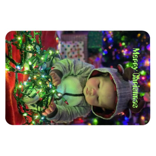 Christmas Baby Magneet (Horizontaal)