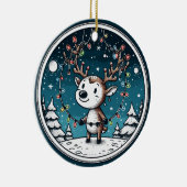 Christmas Baby Reindeer Ornament (Rechts)