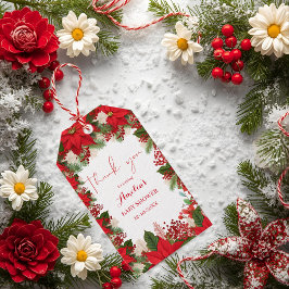 Christmas baby shower festive   cadeaulabel