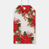 Christmas baby shower festive   cadeaulabel (Achterkant)