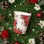 Christmas baby shower festive papieren bekers