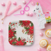 Christmas baby shower festive papieren bordje (Feest)