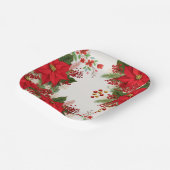 Christmas baby shower festive papieren bordje (Gebogen)