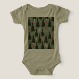 Christmas Baby Tri-blend One Piece T-shirt