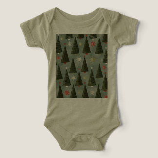 Christmas Baby Tri-blend One Piece T-shirt