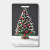 christmas badge (Achterkant)