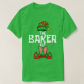 Christmas Baker Elf T-shirt (Design voorkant)