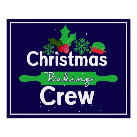 Christmas Baking Crew-86543 Perfect Poster (Voorkant)