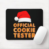 Christmas Baking Crew Cookie Tester Xmas Pajamas Muismat (Met muis)