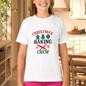 Christmas Baking Crew meisje T-shirt
