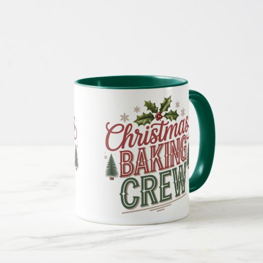 Christmas Baking Crew mug Mok (Voorkant rechts)