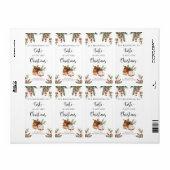 Christmas Baking Gift Label Stickers (Full Sheet)