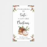 Christmas Baking Gift Label Stickers<br><div class="desc">Deze het begint te smaken veel als kerstbakcadeau stickers zijn de perfecte aanvulling op uw zelfgemaakte vakantie geschenken. De stickers kunnen gepersonaliseerd worden met jouw naam. Scripttekst kan niet worden bewerkt. Alle andere tekst is bewerkbaar en kan worden aangepast aan uw behoeften. Voor meer geavanceerde aanpassing van dit ontwerp, selecteert...</div>