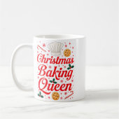 Christmas Baking Queen Funny Xmas Cookie Lover Wom Koffiemok (Links)