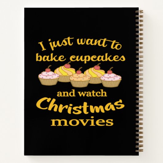 Christmas Baking Recipes Notitieboek (Achterkant)