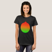 Christmas Ball Ornament T-shirt voor dames (Voorkant volledig)