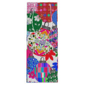 Christmas ball wine bag wijn cadeautas (Achterkant)