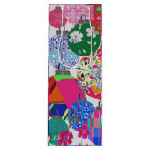 Christmas ball wine bag wijn cadeautas (Voorkant)