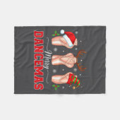 Christmas Ballet Outfit Inte Scute Ss Cute Ss, Dan Fleece Deken (Voorkant (Horizontaal))