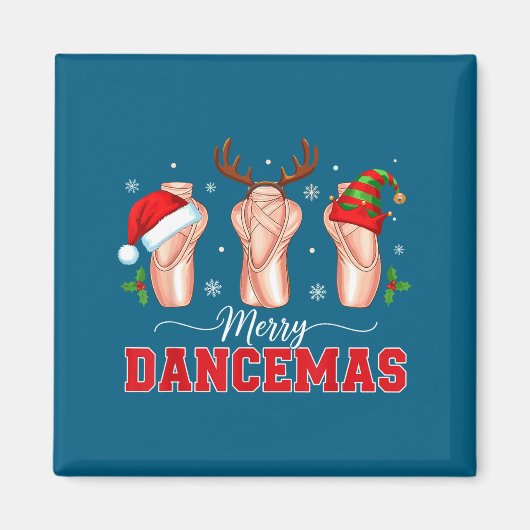 Christmas Ballet Outfit Inte Scute Ss Cute Ss, Dan Magneet (Voorkant)