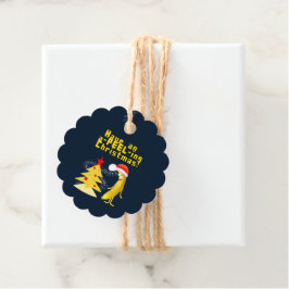 Christmas Banana Bedankjes Labels