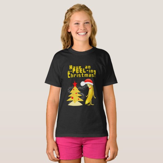 Christmas Banana T-shirt (Voorkant volledig)
