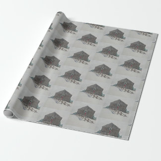 Christmas Barn Gift Wrap Cadeaupapier