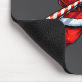 Christmas Baseball Player Santa Funny Xmas Boys Me Muismat (Hoek)