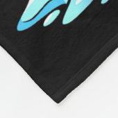 Christmas Baseball Tree Lights Xmas Fleece Deken (Hoek)