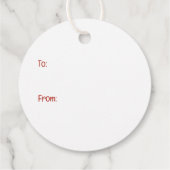 Christmas Basset Hound Dogs Bedankjes Labels (Achterkant)