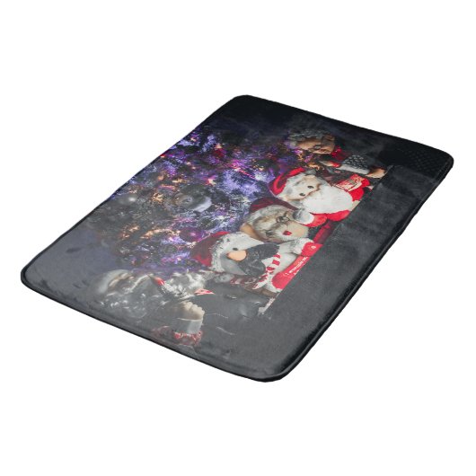 Christmas bath mat (Gekanteld)