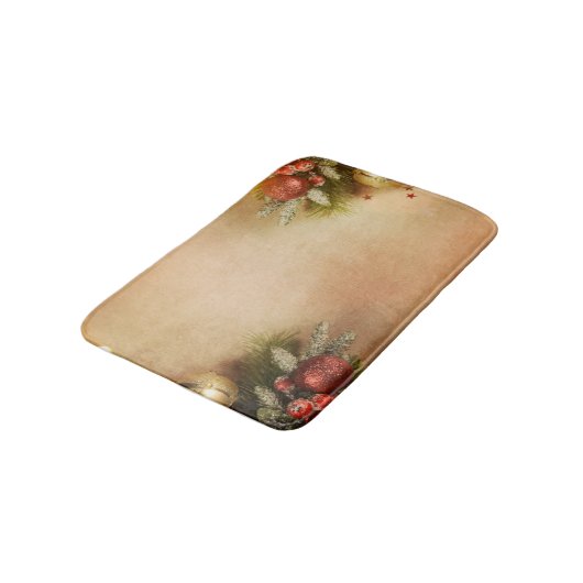 Christmas Bath Mat | Holiday Memory Foam Rug (Gekanteld)