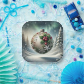 Christmas Bauble Paper Bord (Feest)