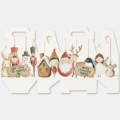 Christmas Bauble Party Boxes - Perfect voor Kerstm Bedankdoosjes (Ongevouwen)