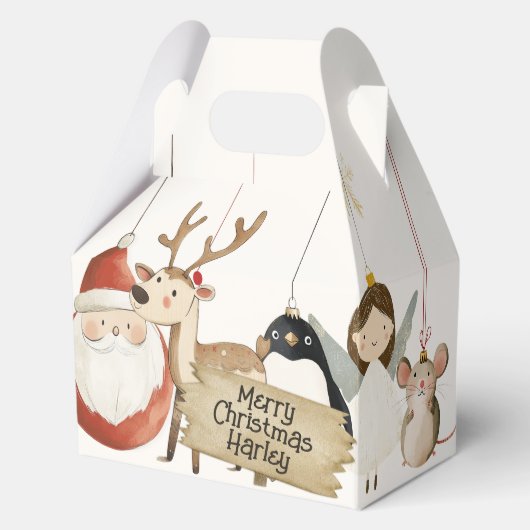 Christmas Bauble Party Boxes - Perfect voor Kerstm Bedankdoosjes (Voorkant)