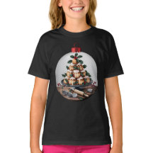Christmas Bauble Profiteroles Baker T-shirt