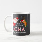Christmas Be Nice To The Cna Santa Is Watching  Koffiemok (Links)