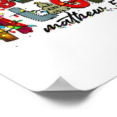 Christmas Be The Light Sun Matthew 5_14 Bible Chri Poster (Hoek)