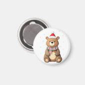 Christmas Bear Magneet (Voorkant / Achterkant)