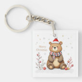 Christmas Bear Sleutelhanger (voorkant)