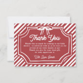 Christmas bedankkaart (Voorkant)